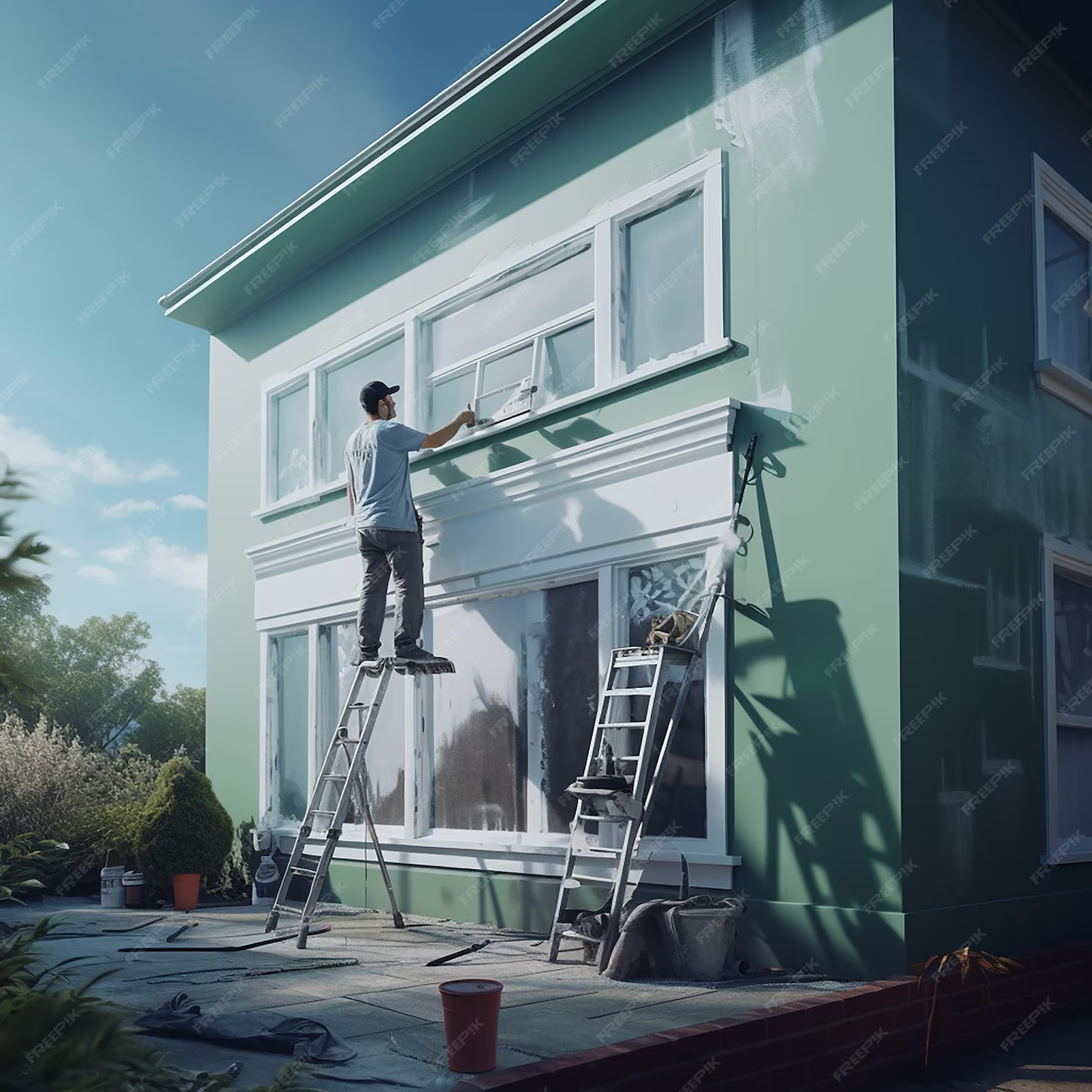 Exterior Painting Specialist Work